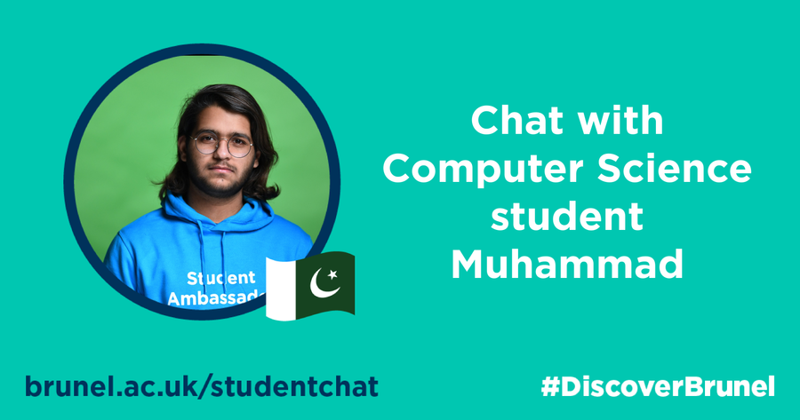 Bruneluni's tweet photo. Ff you're interested in #computerscience, then check out our #studentchat page where you can ask Muhammad who is just completed his first year at Brunel: https://t.co/82AMKtXVnx
#discoverbrunel https://t.co/dmcQG1Yegi