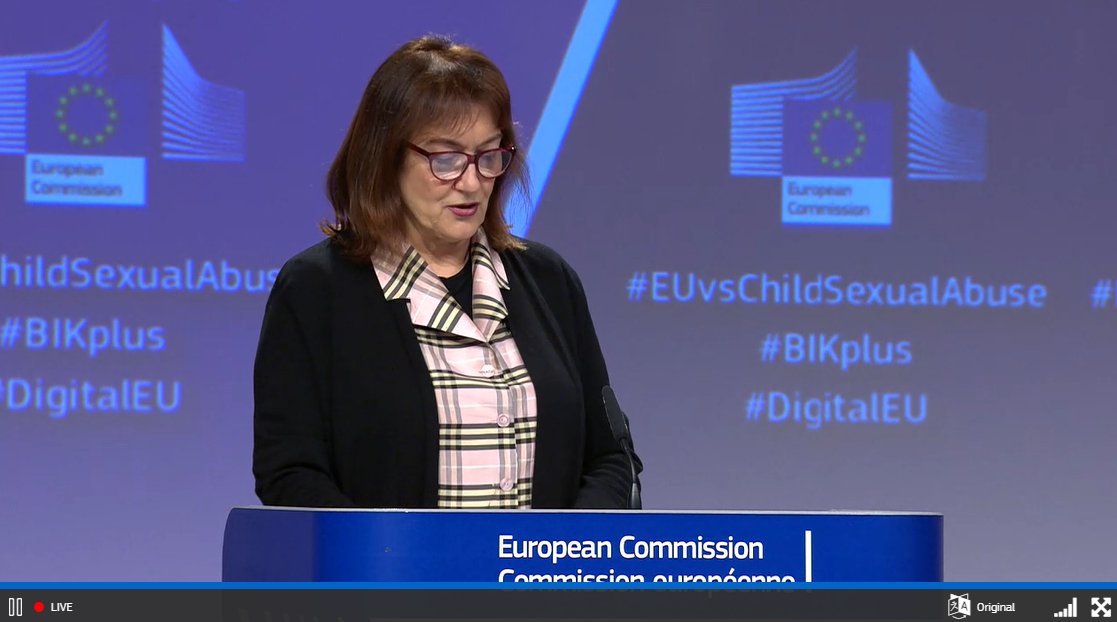 New hashtag in town #BIKplus! 👏@dubravkasuica 'protecting, empowering and respecting #children online' & 'improving their well-being online'

digital-strategy.ec.europa.eu/en/library/dig… #DigitalEU