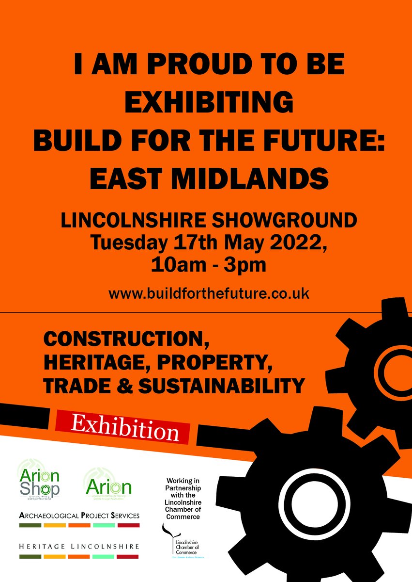 Back at Build for the Future! Less than 1 week till we are exhibiting at @lincscham Build for The Future event on 17 May at #Linconshire Showground! For more information visit: buildforthefuture.co.uk #Lincolnshire #Showground #Event #Sustainability #SustainableCommunities