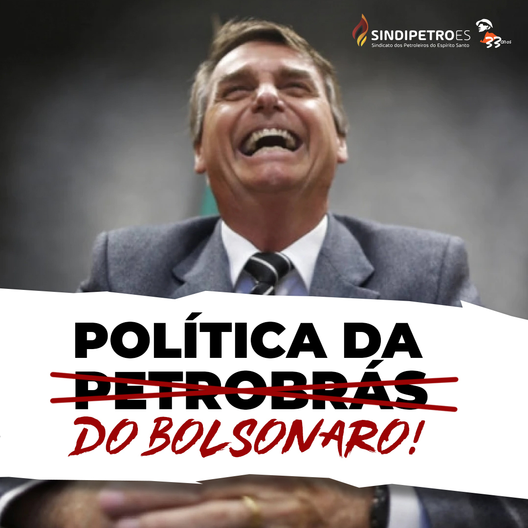 sindipetro_es's tweet photo. O DIESEL DO BOLSONARO está caro e o Bolsonaro tenta dizer que não tem nada a ver com a política de preços da Petrobrás, mas quem escolhe o presidente da companhia e a maior parte do conselho de administração é ele.

GASOLINA DO BOLSONARO está cara e a culpa é dele! https://t.co/nA3jI2KHlk