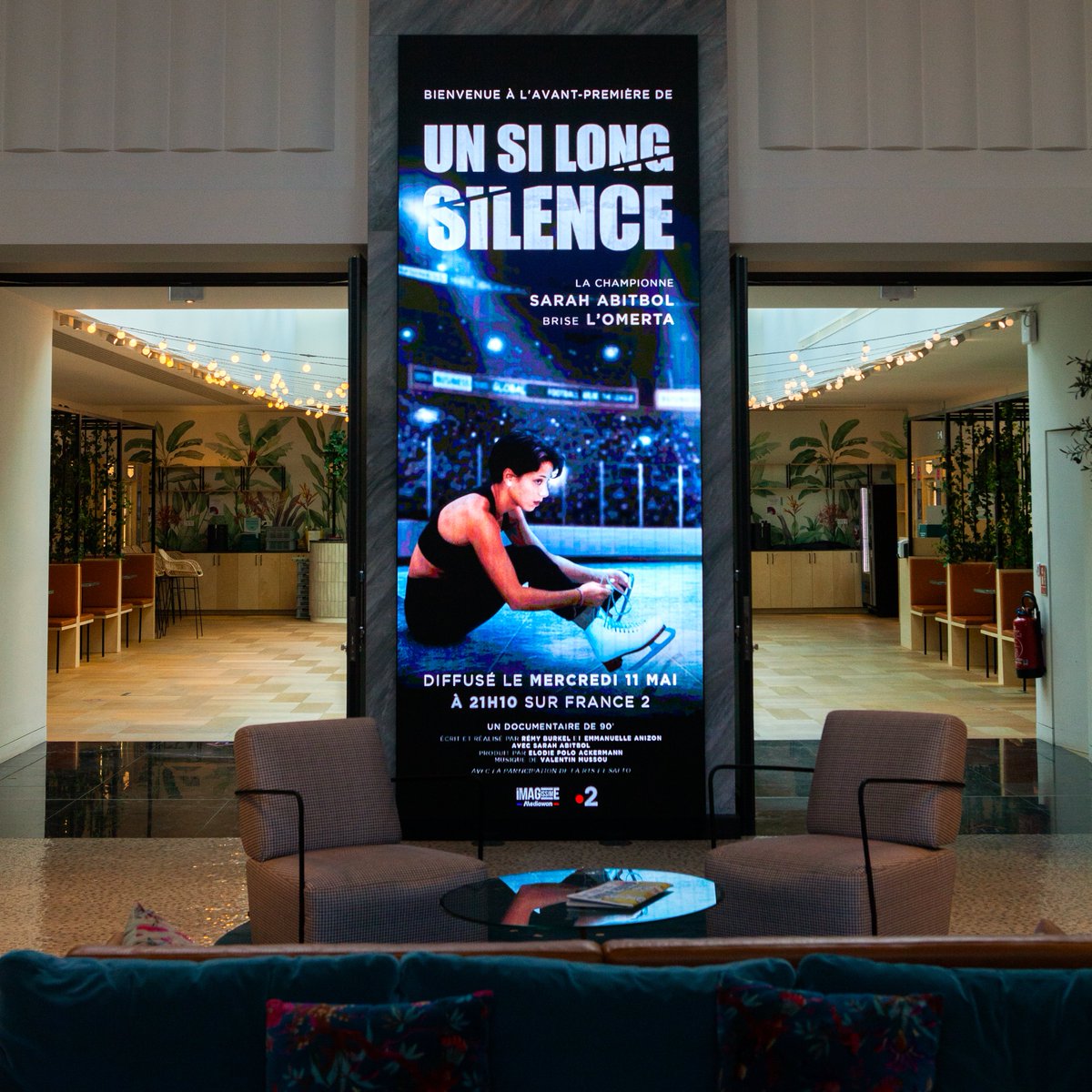 Découvrez ce soir sur France 2 à 21h10 un documentaire exceptionnel sur la vie et le combat de <a href="/Abitbol_sarah/">Sarah ABITBOL</a>, suivi à 22h45 d’un débat en présence de Emmanuelle Anizon, journaliste à l’Obs et co-réalisatrice, Roxana Maracineanu, Ministre des Sports et Sarah Abitbol.