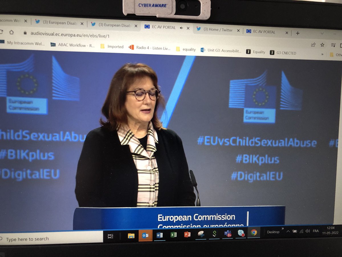 EBS live! New BIK+ strategy adopted ! #BIKplus every child in Europe should be protected respected, and empowered  online