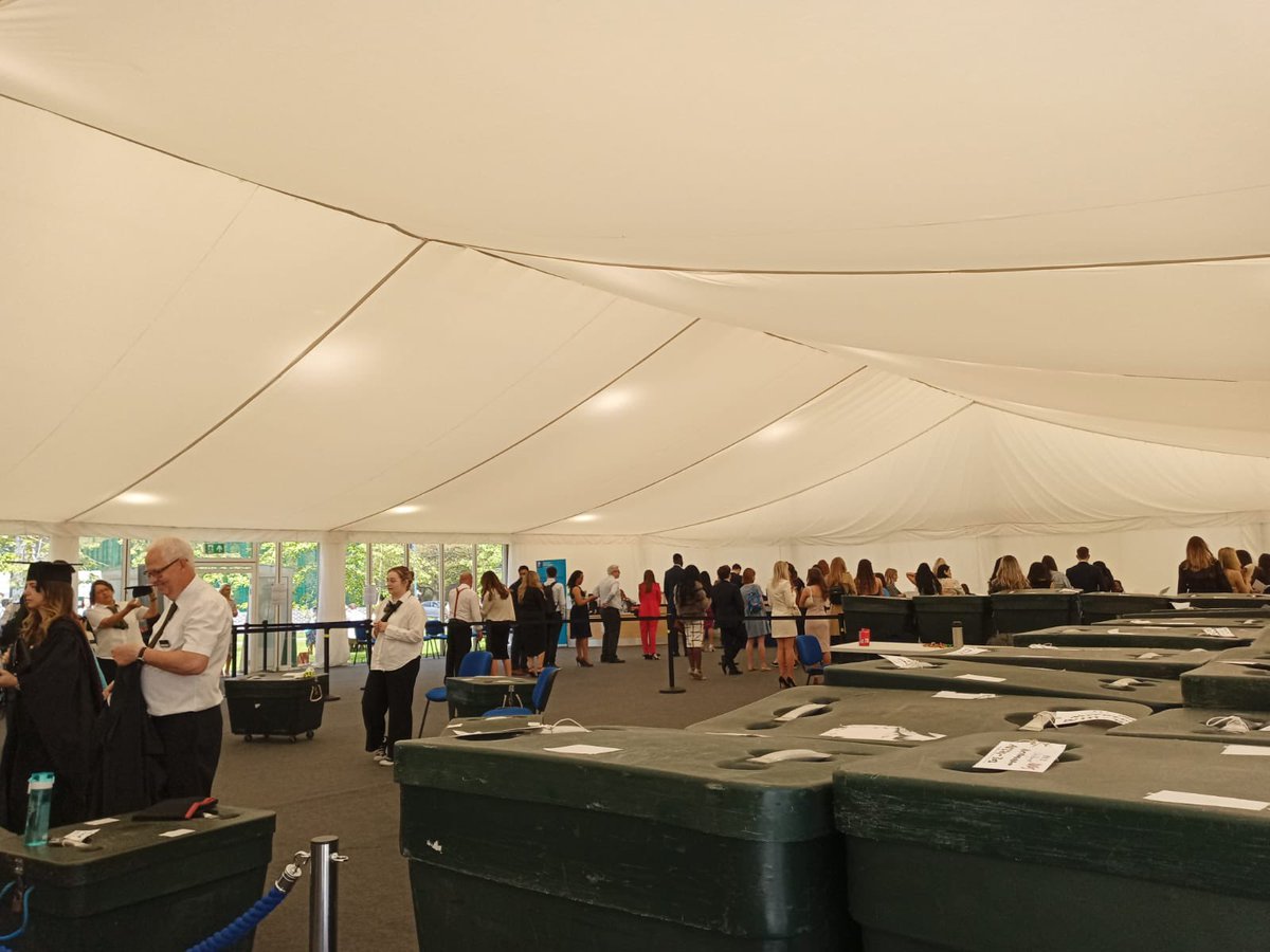 pinnaclemarquee's tweet photo. Graduation ceremonies are in full swing after the postponement over the last two years…. 

#eventprofsuk #eventsintents #graduation2022 #marqueehire #pinnaclemarquees https://t.co/KVgcks0RG6