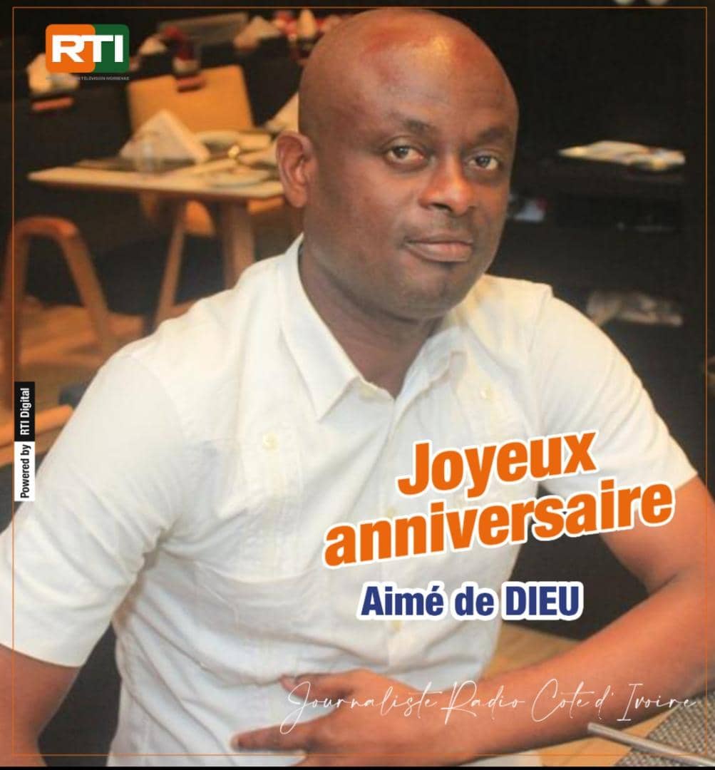 RadioCiv's tweet photo. Souhaitons un joyeux anniversaire à notre journaliste Aimé De Dieu 🎊🍾🥂🎉🎁
#1ansdeplus #HBD https://t.co/81JP5B7Og5