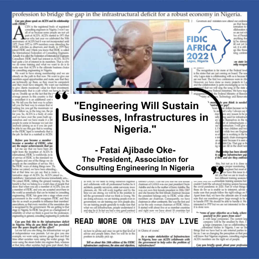 FIDIC AFRICA 2022 tweet media