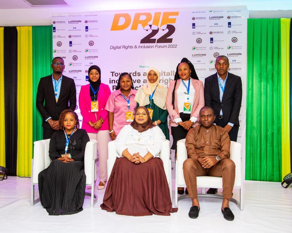 Digital Rights and Inclusion Forum is happening today in Tanzania and Zaina Foundation is the official host. 
<a href="/ZainaFoundation/">ZainaFoundationtz</a> 
#DRIF22
#DRIFF22Tz 
#DigitalRightsTz