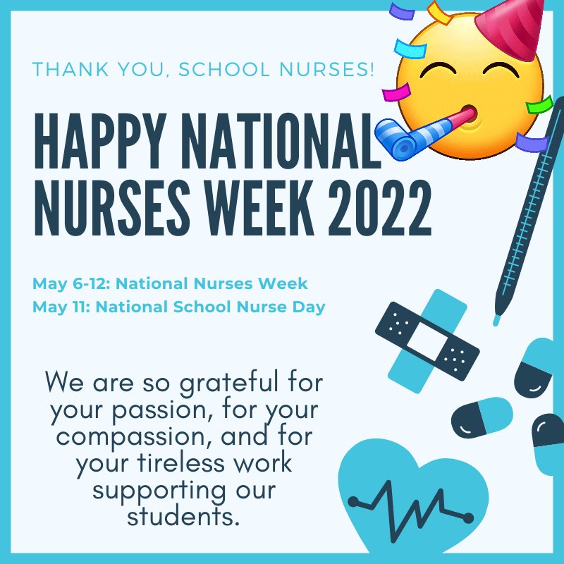 Thank you <a href="/SycamoreSchools/">Sycamore Schools</a> nurses! We hope you have a great day. Thank you for everything you do to take care of our students. We appreciate you and are grateful to have you supporting students/families. #NationalNursesDay #TakeFlightTogether