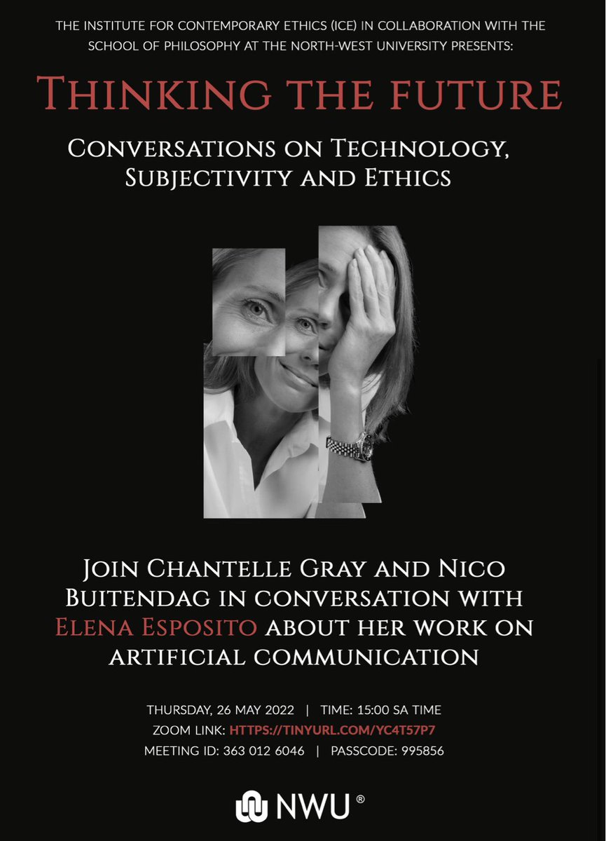 EGeertsPhD's tweet photo. Interesting digital event on 26/05! Join the event by copy/pasting the following Zoom link: https://t.co/IMN1hTnLb6 #thinkingthefuture https://t.co/WHZEcDJyW0