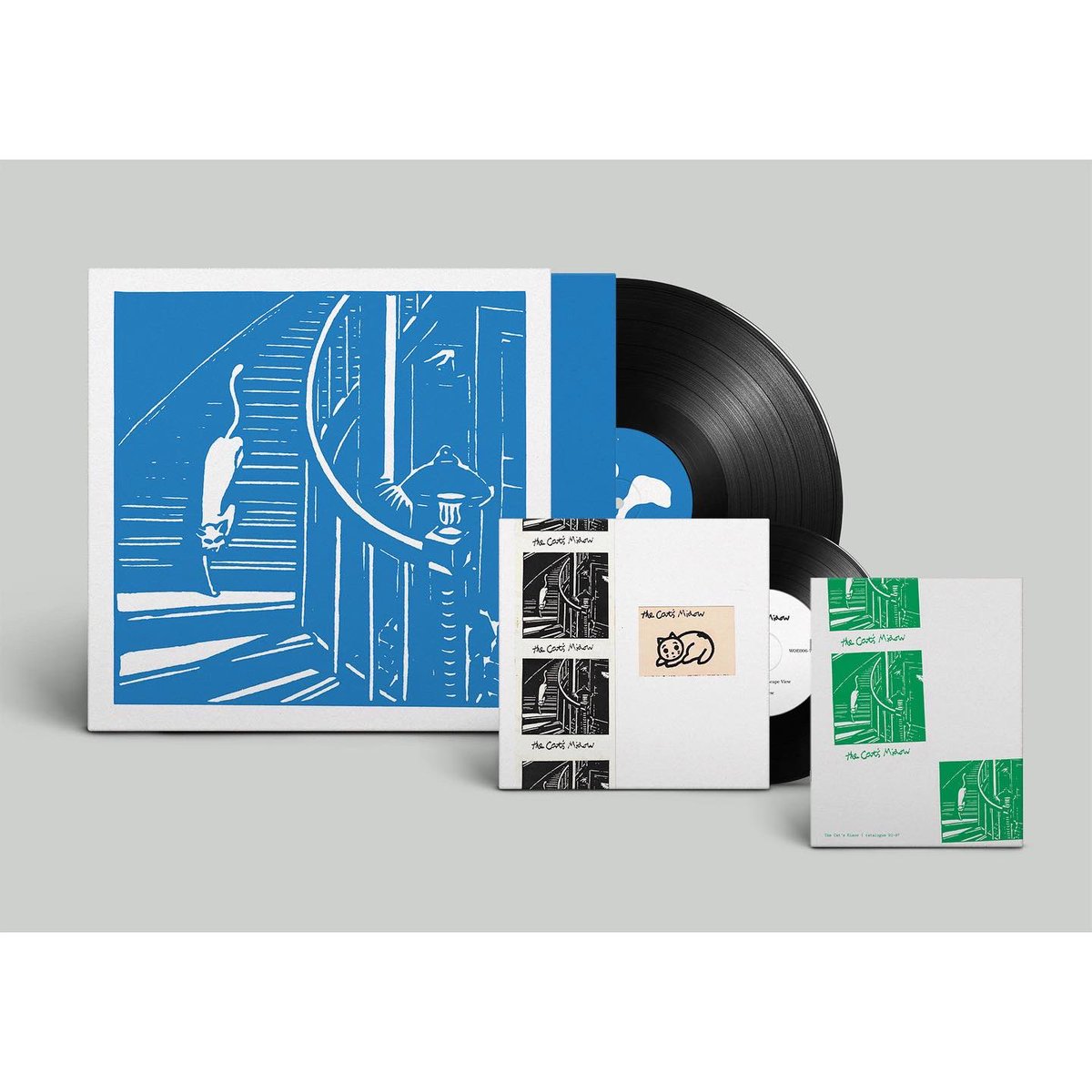 WOE006
The Cat's Miaow - Songs '94-'98
LP / LP &amp; 7"
out 15th July linktr.ee/thecatsmiaow