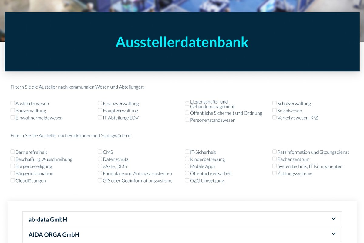 Noch mehr als 150 Tage sind es, bis die KommDIGITALE ihre Türen das erste mal öffnet. Das Kongressprogramm und die Ausstellerdatenbank sind nun online. kommdigitale.de/kongressprogra…