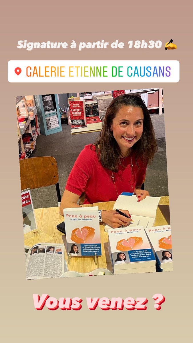Signature ce soir à partir de 18h30 à la Galerie Étienne de Causans, 25 rue de Seine ( Paris 6). Vous venez ?
