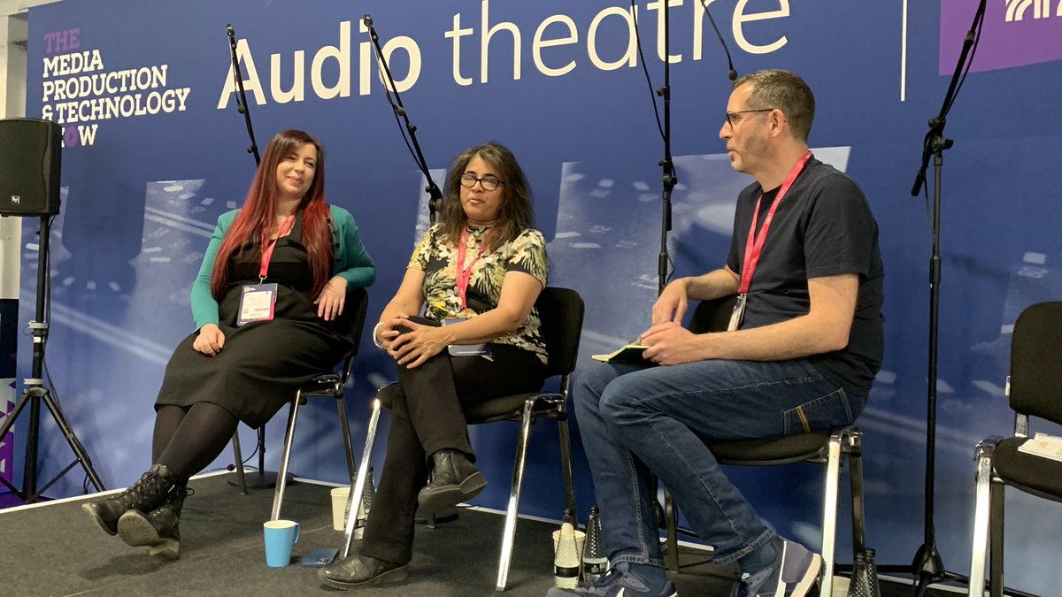 StephenTallamy's tweet image. Female composing powerhouse at #MPTS2022 with @dacoole and @nainitadesai - great to see you in person