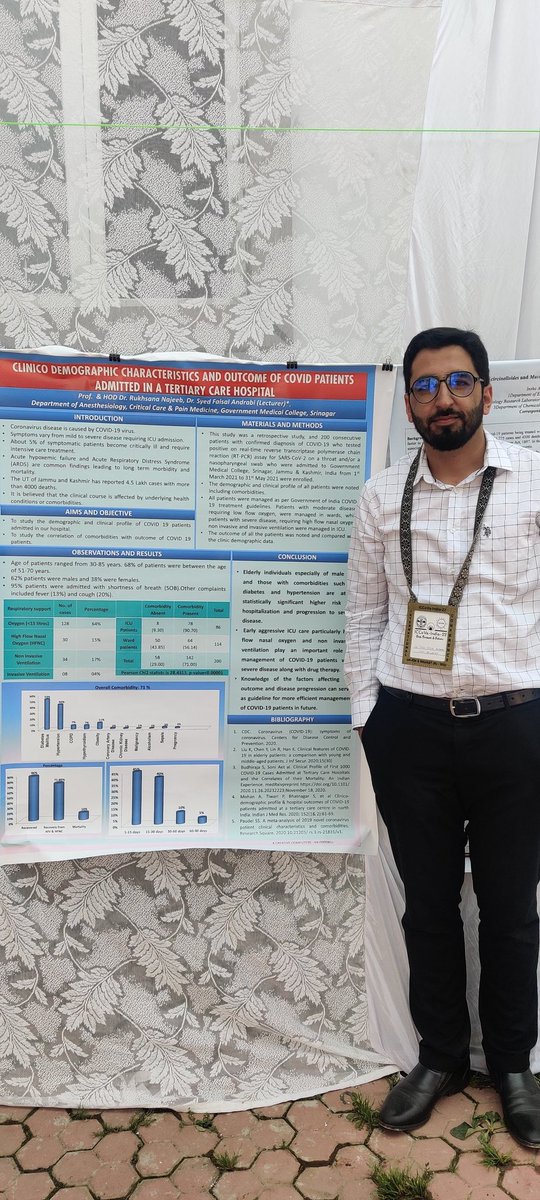 Faisal_Andrabi's tweet photo. Poster presentation at UKICN India conference #covidconference https://t.co/rx2UQM239S