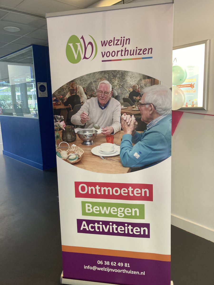 Bij de start van Dagactiviteiten Voorthuizen in De Voorde. Wat een gaaf initiatief voor onze inwoners van <a href="/WelzijnBvld/">Welzijn Barneveld</a>