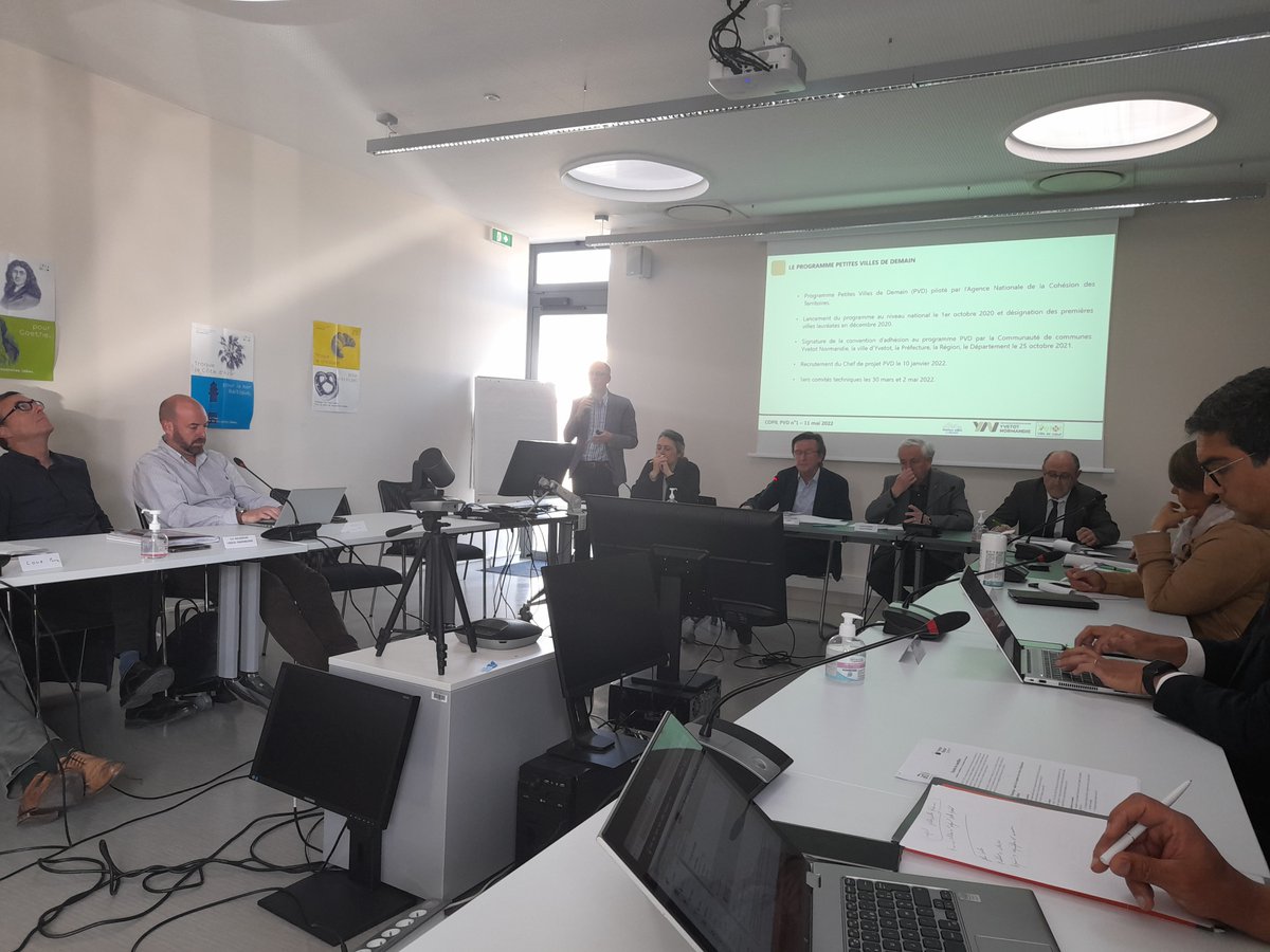 L'<a href="/EPFNormandie/">EPF Normandie</a> participe au premier COPIL #PetitesVillesDeDemain de la CdC Yvetot Normandie/<a href="/Ville_Yvetot/">Ville d'Yvetot</a>