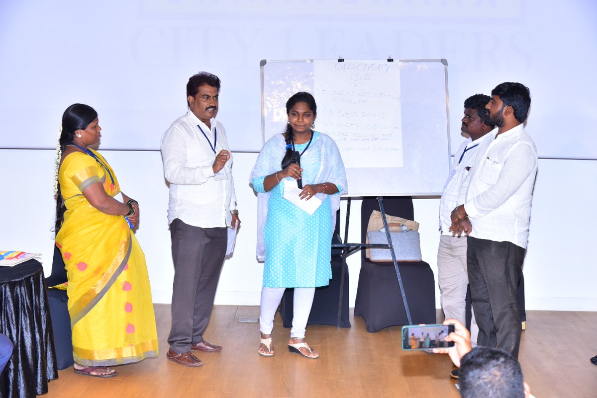 Janaagraha1's tweet photo. The #Councillors enthusiastically participated in group discussions to design a #modelward and shared their vision to be implemented in the upcoming tenure.
@imanjunathahl and Karthik from Janaagraha were also present on the occasion. https://t.co/y39LZynx75