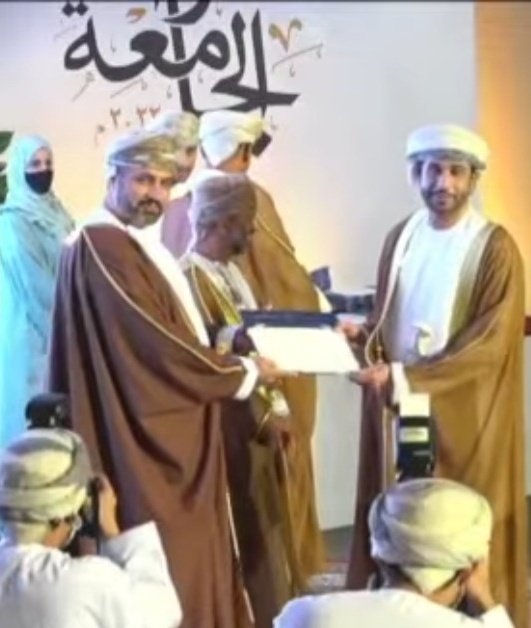 alsadi8888's tweet photo. لله الحمد والمنة على الحصول على جائزتين في حفل #يوم_الجامعة 

جائزة افضل 2% من علماء العالم 

وجائزة افضل مجموعة بحثية على مستوى جامعة السلطان قابوس

شكرا للجامعة وللزملاء اعضاء المجموعة البحثية على الدعم https://t.co/4V3wCCSx04