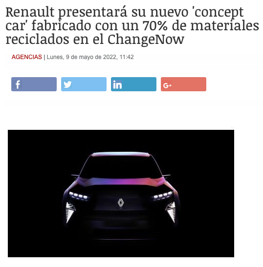 RVAJarre's tweet photo. Renault presentará en el ChangeNow, el mayor evento mundial en favor del planeta
En París, en el Grand Palais Ephémère y la Torre Eiffel, del 19 al 21 de mayo

El CEO de Renault, Luca De Meo participará junto a, Jean-Michel Jarre, como "invitado especial"

https://t.co/i6tGpeZF06 https://t.co/9gLi5UBTSW
