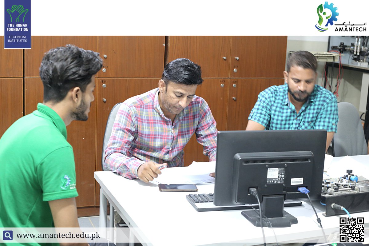 AmanTechAIVT's tweet photo. AMANTECH organised an interview drive for students who had completed their institute-based training; preparing for their On the Job Training and Placement.
#THFPakistan #AMANTECH #Placement #Career #Recruitment
#VocationalTraining #ChillerOnRent #Orient #RaziSons #AlliedCables https://t.co/84lz9tC5E4