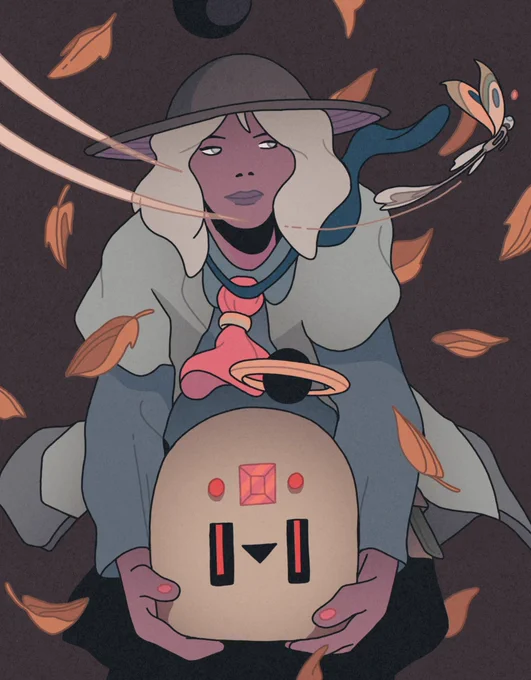 The Art of Seasons (TAOS) - Autumn Golem 1:1 piece changing with time. 