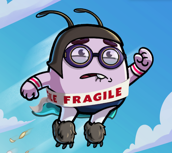 Oliver was named "Most Fragile" by his peers. He didn't take risks &amp; was afraid of failure. People bullied him for being a scared weakling. But he's ready to show them the ultimate act of courage. He'll be the hero they all need to lead Lunartics back to the moon!
<a href="/The_Lunartics/">The Lunartics</a>