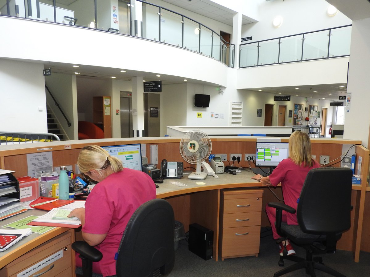 Our receptionists are absolutely crucial to the surgery's day-to-day running 👏. Today we celebrate all our hard-working receptionists (including our two new receptionists) and the marvelous work they do for our patients and wider teams 🙌.   #nationalreceptionistsday