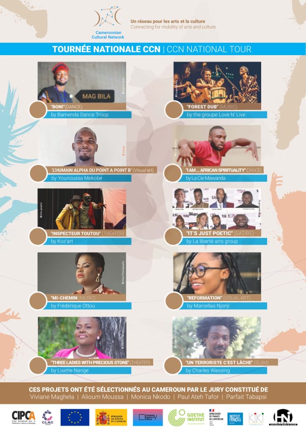 Meet the Finalists for the Cameroon Cultural Network Tour (CCN) and Congratulations once more to us all!
Spot your favourite musical stage play It's Just Poetic 🥳
#ItsJustPoeticNationalTour
#itsjustpoetic
#EndAnglophoneCrisis
#Anticipate
<a href="/UNDP/">UN Development</a> <a href="/unicefcameroon/">UNICEF Cameroon</a> <a href="/AkumbuJones/">Akumbu Bubu</a>