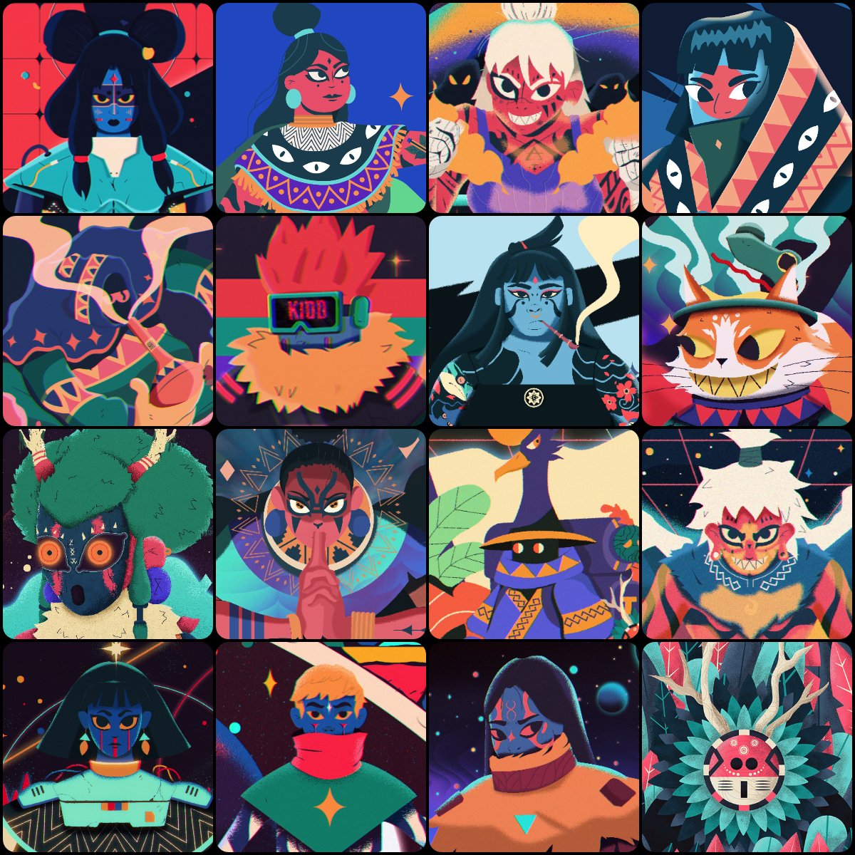 AdrianBalasteg1's tweet image. Some of my favorite characters. I love seeing them all together
#characterdesign 
#NFT #nftcommunity #adobeillustrator #abalastegui #2d #2danimation