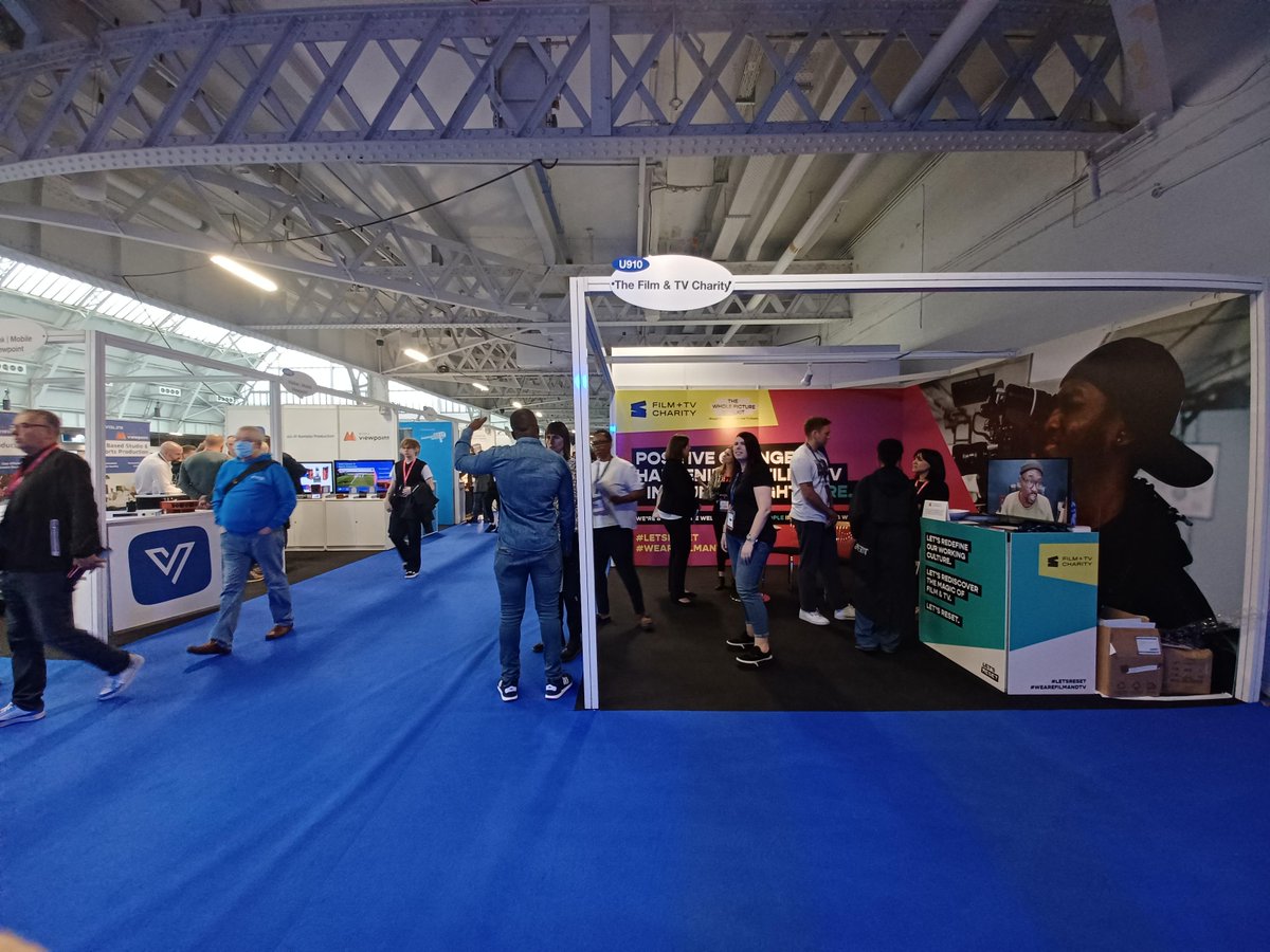 FilmTVCharity's tweet image. Going to the Keynote Theatre at the @mediaprodshow today? Our stand is right next to it!

We recommend taking a 2-minute detour to stop by and learn about our free services designed to support anyone working #behindthescenes 💫

#WeAreFilmAndTV #MPTS2022