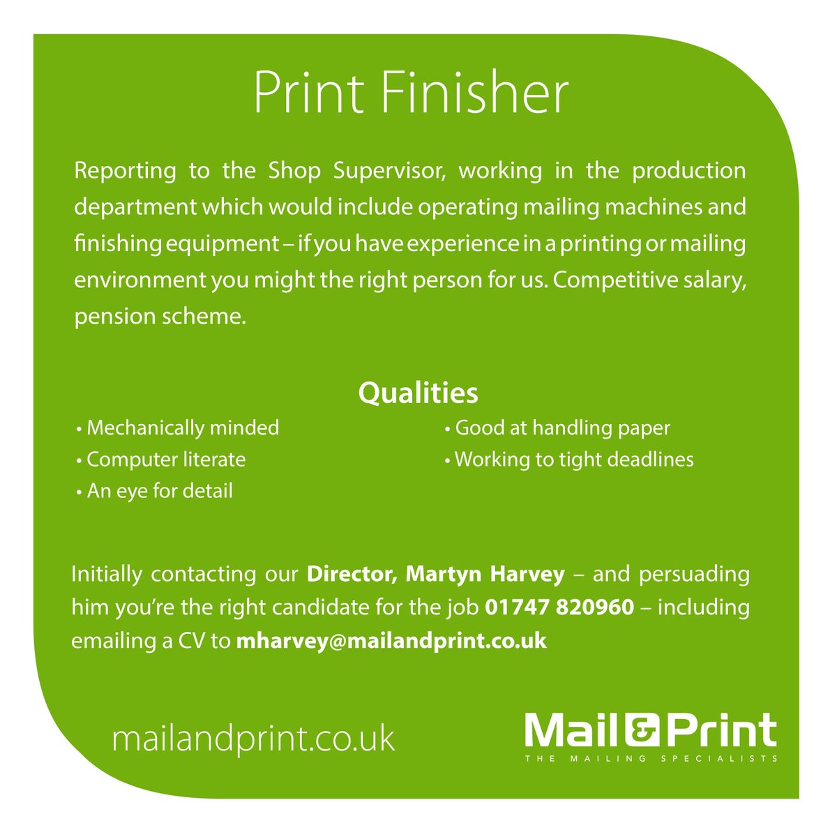 Mail and Print tweet media