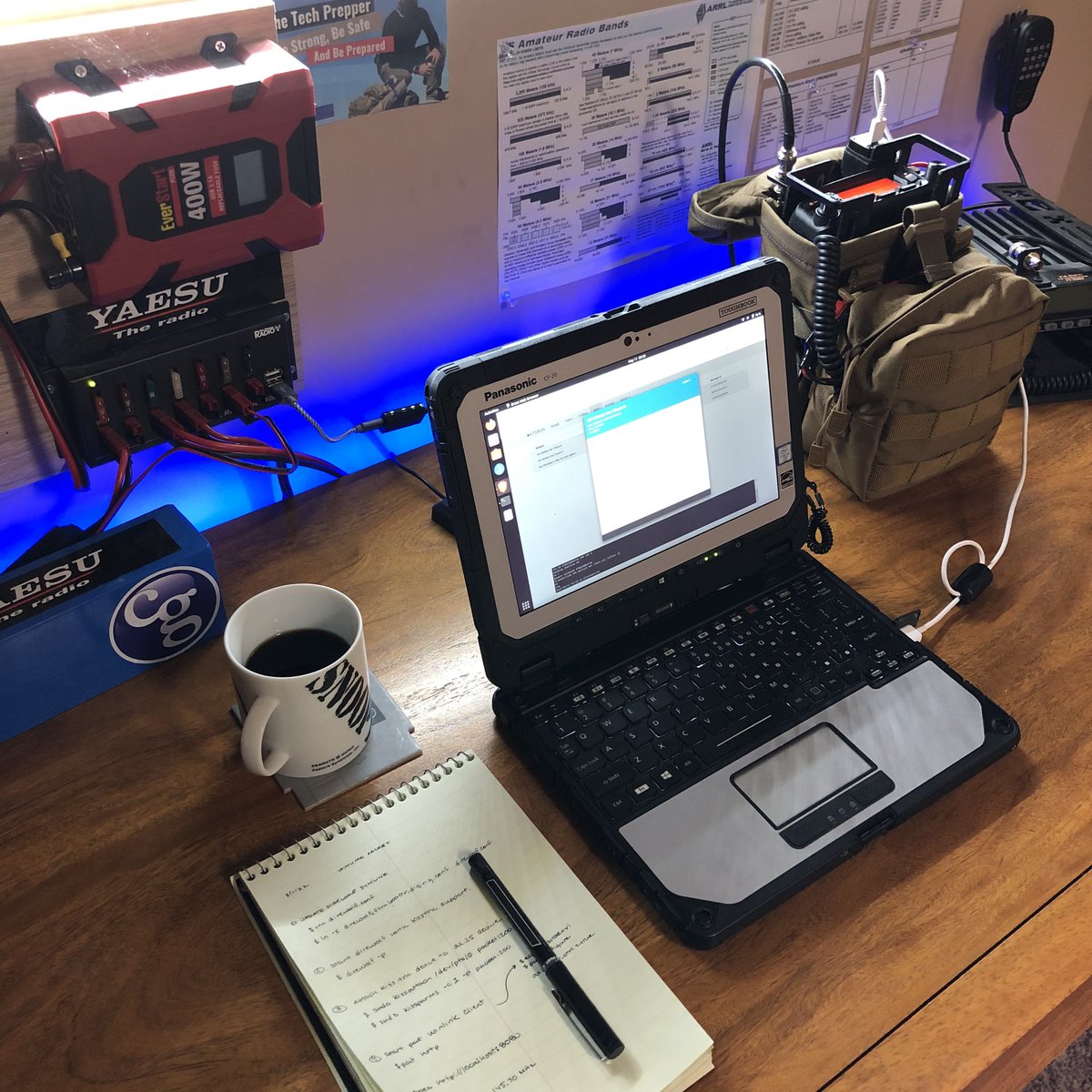 thetechprepper1's tweet photo. The DigiRig and the FTM-6000R successfully checked me into Winlink Wednesday.

Now that all the digital tests with the FTM-6000R and DigiRig are successful, it's time to make the second video in our digital mode series.

#thetechprepper #digirig #yaesu #ftm6000r #winlinkwednesday https://t.co/c9WY9BoNQr