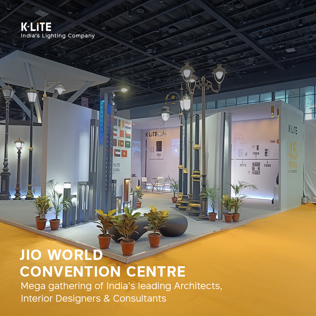 KliteIndia's tweet image. At the iDAC EXPO! We’re happy to tell that we were part of this year’s Expo at the Jio World Convention centre that welcomed over 4500 architects, 1950 designers and 650 consultants.

•

#Klite #Indialightingcompany #JioWorldConventionCentre #JioWorldCentre #iDAC