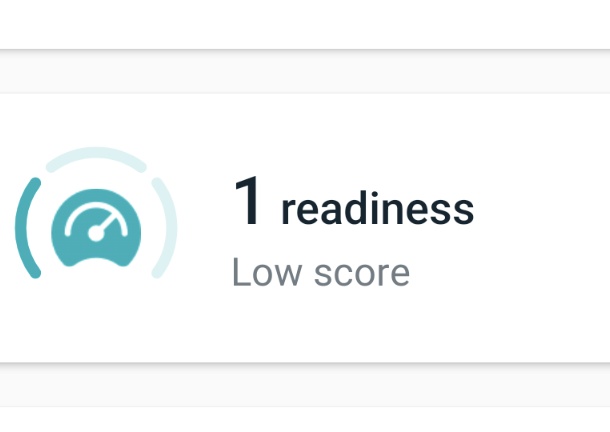 According to Fitbit I'm not ready for #SITS22
