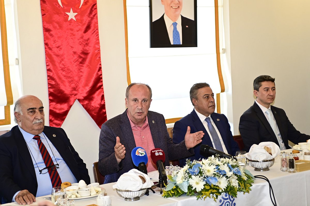 Genel Başkanımız Muharrem İnce #Hatay da basın mensuplarının sorularını yanıtladı.