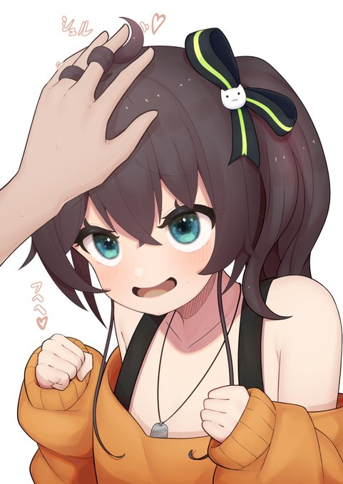 #祭絵 
アホ毛コミュニケーション 