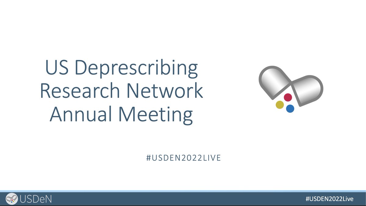 US Deprescribing Research Network (USDeN) tweet media