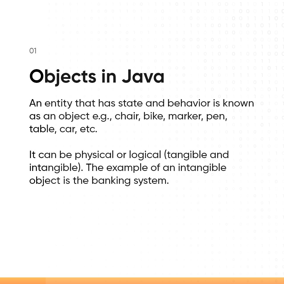 Codeyoung_india's tweet photo. In this post you'll learn about objects in Java. 

An object in Java is the physical as well as a logical entity, whereas, a class in Java is a logical entity only.

#CodeyoungKnowledge #coders #codeyoung #coding #programming https://t.co/pIvjwvBF2F