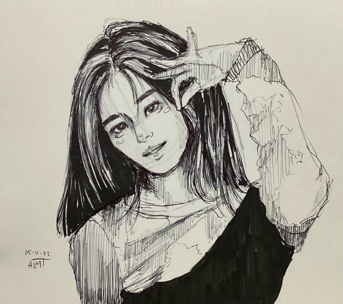 tripscyalmt's tweet photo. tzuyu sketch🥸

#TZUYU #TWICE @JYPETWICE https://t.co/3EchzPxoSi