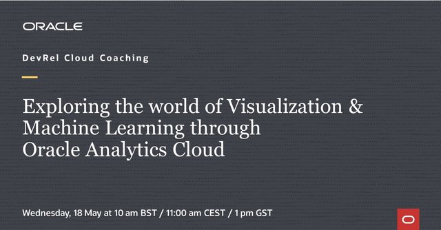 fabdulkh's tweet photo. Join @Oracle and learn how to build dashboards and incorporate Machine Learning within its design through the guided and simplified interface of Oracle Analytics Cloud (OAC). Register now for this live webinar. #oracledevs https://t.co/7lbf305t0Q https://t.co/5mpnS6YdZz