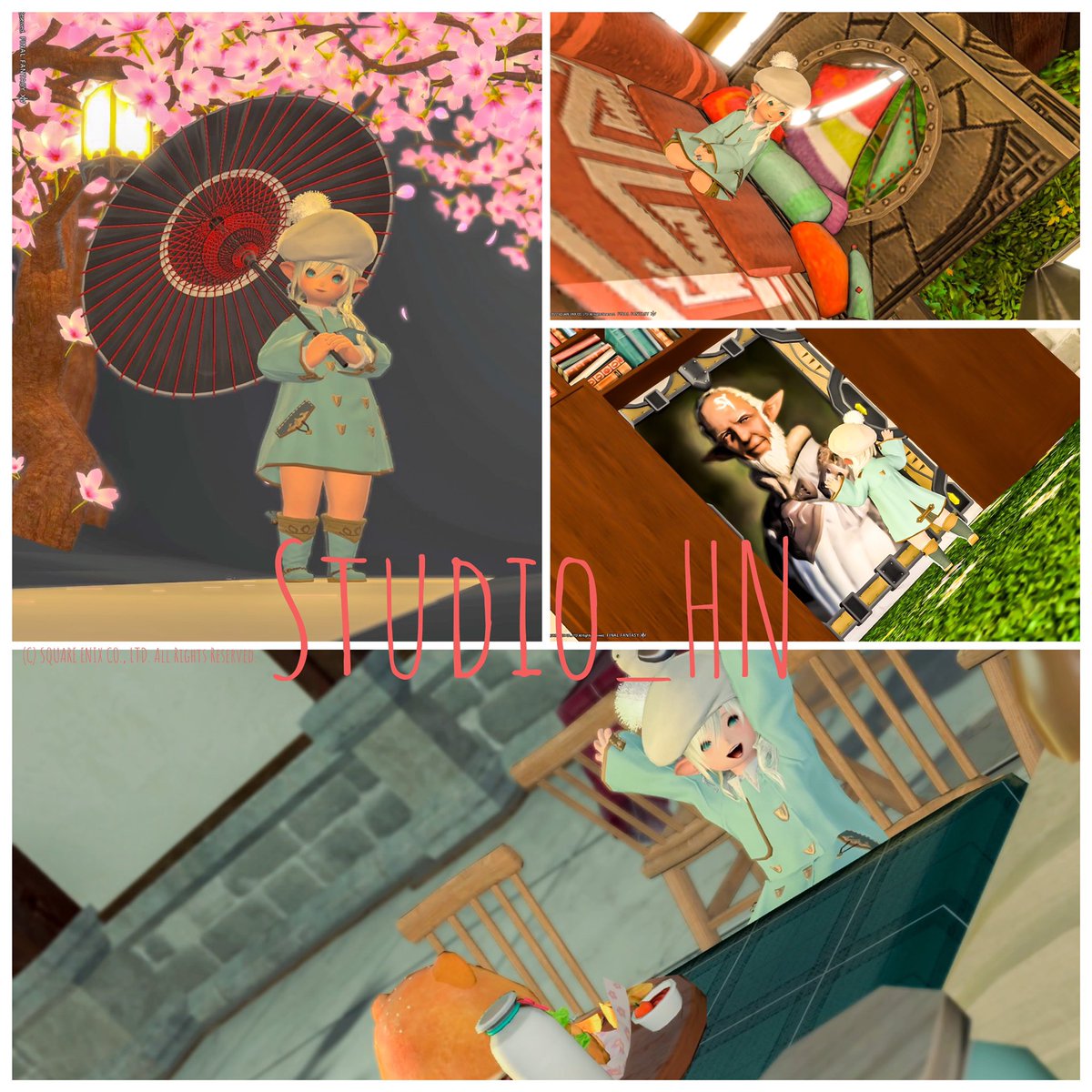ester_hades's tweet photo. お邪魔しますリベンジ！
1人でこっそり撮ったSS〜！
また皆でも撮ろうねぇ♡
#Studio_HN https://t.co/LKQV8U1mpD