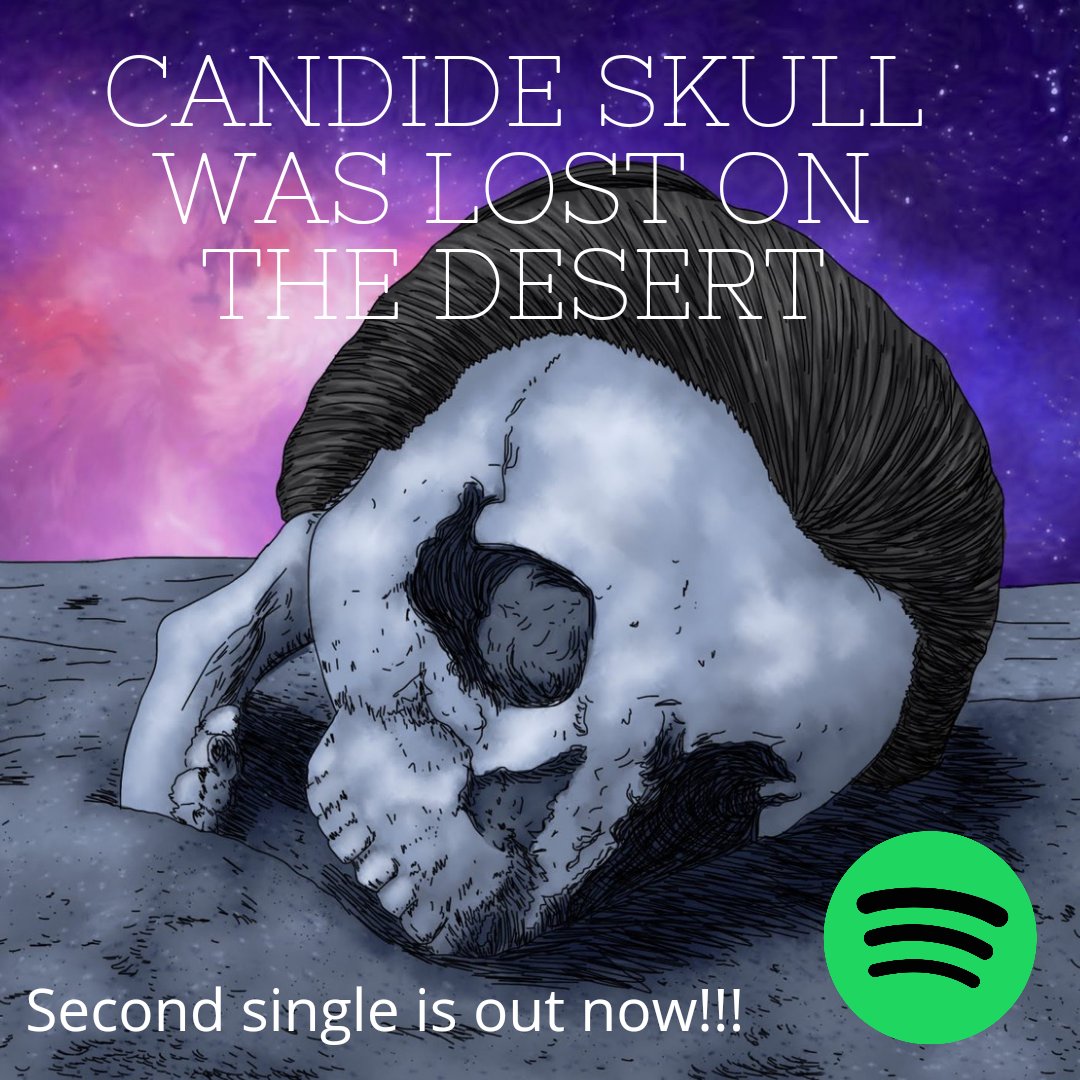 GreekWas's tweet photo. THE NEW SINGLE IS OUT!!! "Candide Skull was lost on the Desert" is live on every platform! Go check it out and tell me your thoughts. Here is the link: https://t.co/Ecr48R0TDn
#greeklungs #candideskull #release #musicrelease #rock #spotify https://t.co/iwRWTXMsej