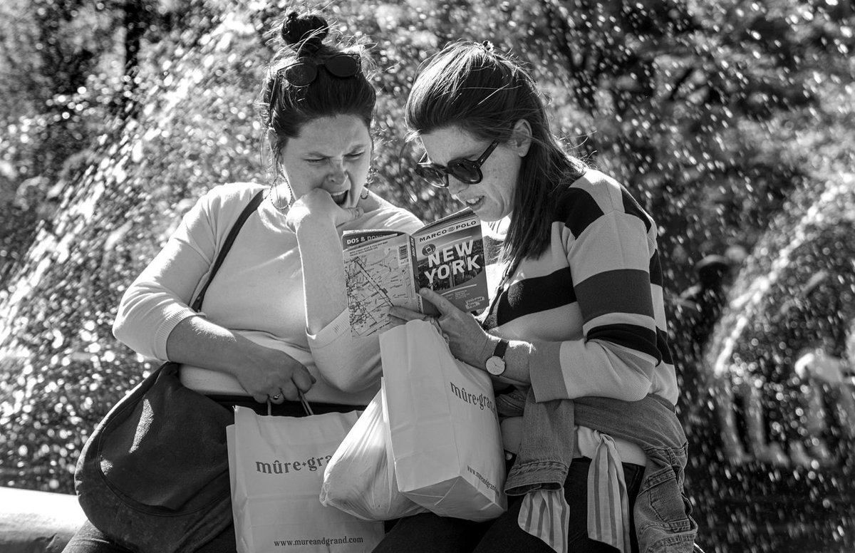 Tourist Trouble
#FujiXT3
150mm-1/250@ƒ/5.6-ISO640

#expression #lost #map #yawn #directions #sidewalkstories #candid #streetphotography #blackandwhite #Fujifilm #WashingtonSquarePark #GreenwichVillage #WestVillage #citylife #NewYorkStories #PeopleWatching #Documentary