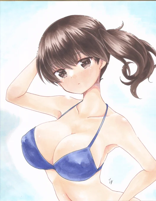 加賀(水着)
 #神戸かわさき9 