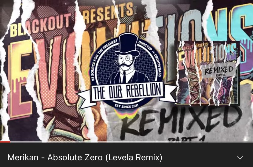 DJLevela's tweet image. New music dropping this Friday 😁✌️

Merikan - Absolute Zero (Levela Remix)

@Blackout_music 

Listen now via @thedubrebellion 
👉 youtu.be/oDpKSF9DXjQ