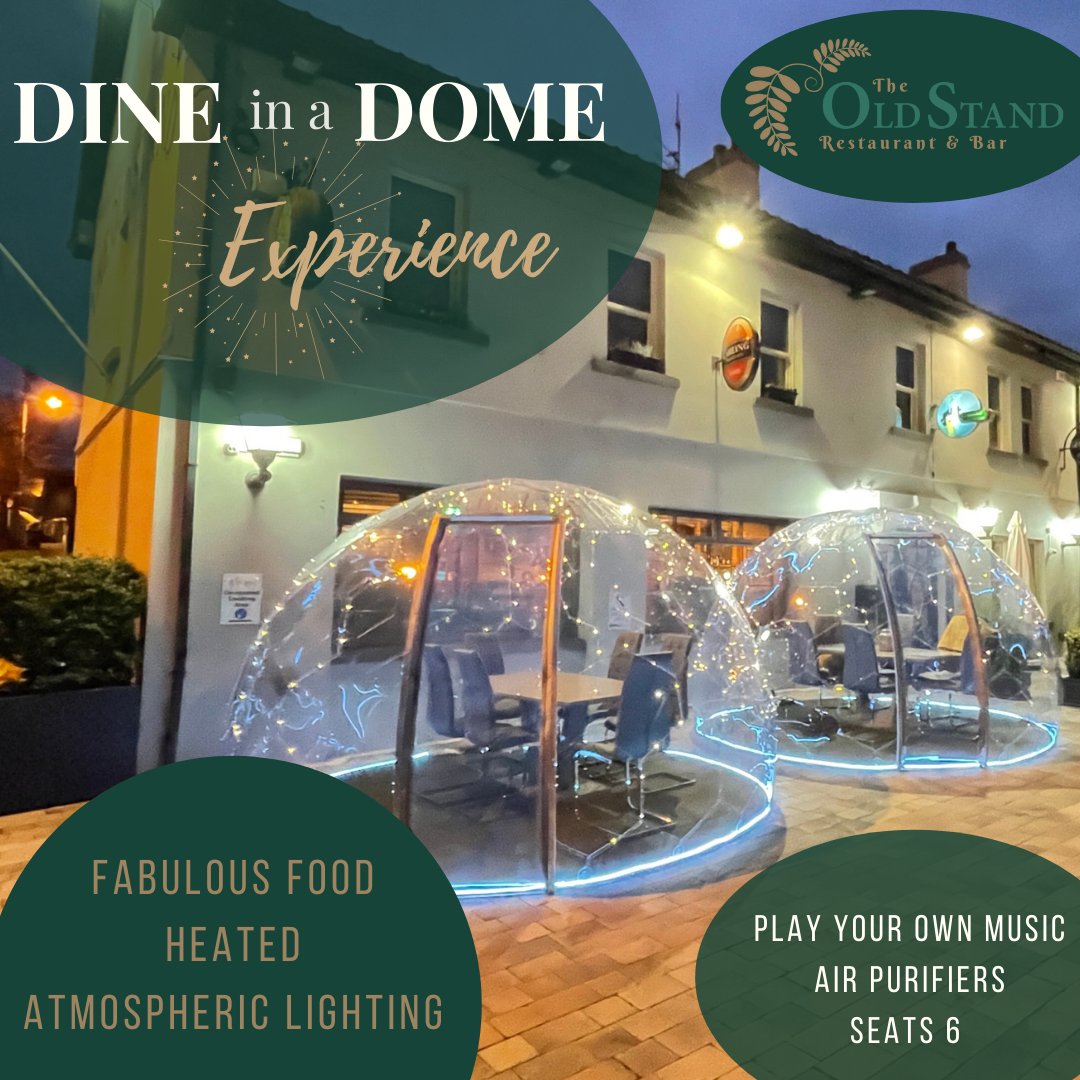 The Old Stand Shanagolden (@stand_old) on Twitter photo Whatever the Celebration, add a bit of extra magic to your night with <a href="/dineatdome/">dineatdome</a> experience <a href="/stand_old/">The Old Stand Shanagolden</a>. Gorgeous food 🍲, Fairy lights 💕, your own music 🎶and a private dining bubble. Book at dineatdome.com/listings/the-o… Whatever the Celebration, add a bit of extra magic to your night with <a href="/dineatdome/">dineatdome</a> experience <a href="/stand_old/">The Old Stand Shanagolden</a>. Gorgeous food 🍲, Fairy lights 💕, your own music 🎶and a private dining bubble. Book at dineatdome.com/listings/the-o…