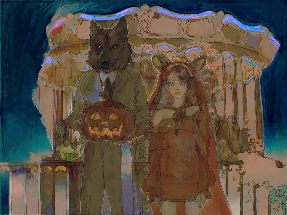 ArtTournament's tweet photo. [Demi finales - Match 1]
Thème : Halloween

Illustrations réalisées respectivement par :
@silkiiie 
@Jenifail 
@Skeletshoo 
@MadieCroquis 

Le sondage pour voter pour votre participation favorite est dans le tweet suivant. https://t.co/r0ptTydL7w