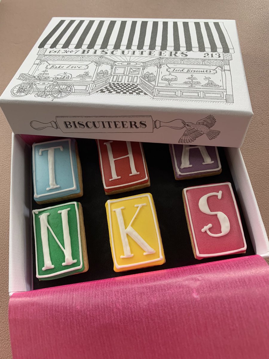 Feeling appreciated by <a href="/StoweFamilyLaw/">Stowe Family Law LLP</a> who sent this today to say thank you for presenting at #stowefest Bring on tea time 🫖 🍪