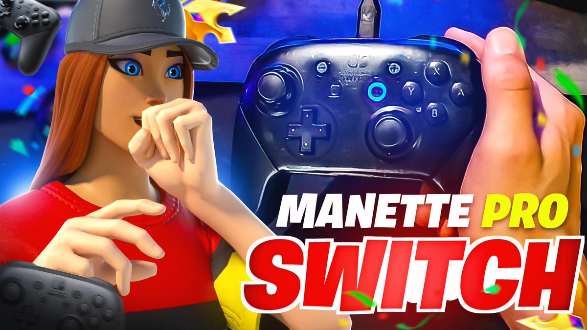 Th4ile's tweet photo. Nouvelle vidéo ! 
J'ai joué avec une manette pro Switch 😁 (grosse surprise 😭)
👉 https://t.co/J4EOUDb23j

Miniature @MOTAZIX 🧑‍🎨
Go Rt x Fav ♥️😉 https://t.co/wDpoxmv3N9
