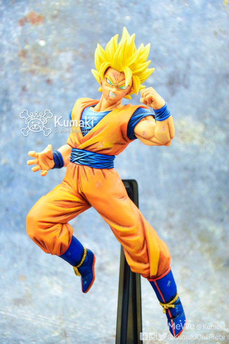 kumakionepiece's tweet photo. 景品 #ドラゴンボールZドッカンバトル #超サイヤ人2孫悟空 塗裝完成品
#孫悟空 #SonGoku #超サイヤ人孫悟空 #ssjsongoku #ssj2songoku #孫悟空フィギュア #ドラゴンボールフィギュア #Dragonballz #ドラゴンボールz #Repaint #リペイント #Figure #フィギュア #筆塗り #フィギュア愛でる部 #模型作り https://t.co/9VaRnSJYOF