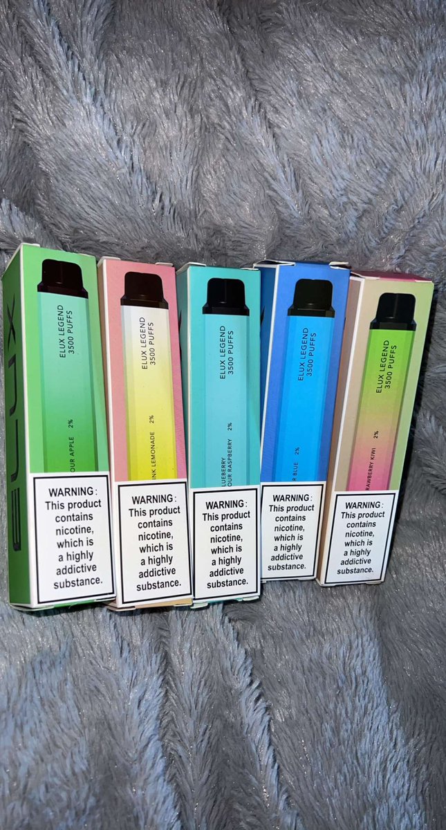 SnusManchester's tweet image. ELUX LEGEND 3500 Puffs now available to order😍 boxes also available at a cheaper price all flavours!!  📱 #elux #eluxlegend #flavours #elfbar #vapes